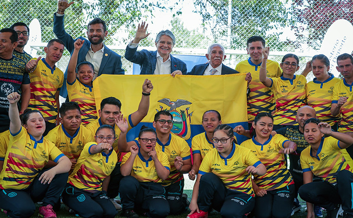 Delegación ecuatoriana que representará al país en las Olimpiadas