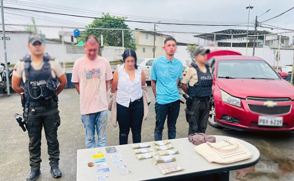 Tres Sacapintas Fueron Detenidos En Flagrancia En Santo Domingo