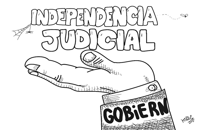 CARICATURA-DEL-DIA-INDEPENDENCIA-JUDICIAL-08JUN2021 Respeto a la independencia judicial