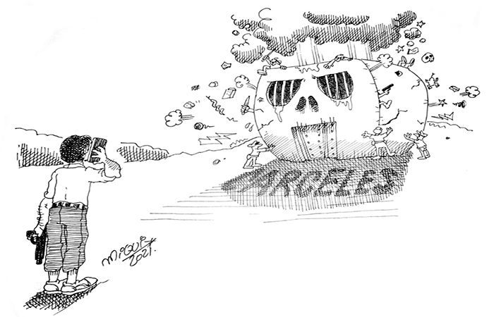 CARICATURA-LAS-CARCELES-16JUN2021 Cárceles del país, ¿incontrolables?