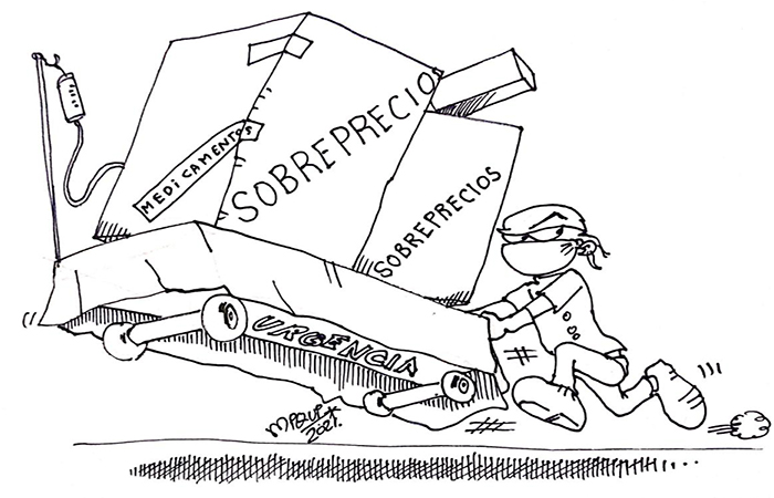 CARICATURA-LA-PANDEMIA-DE-LA-CORRUPCIONSIGUE-EN-HOSPITALES-04AGO2021 La corrupción mutó en nuevas denuncias
