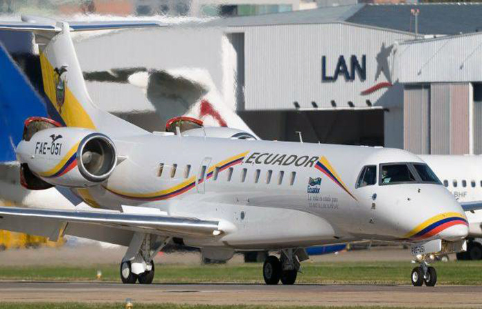 ecuador 221 inmobiliar-desmiente-la-venta-del-avion-presidencial-legacy-ecuador221.com_.ec_ Inmobiliar desmiente la venta del avión presidencial Legacy
