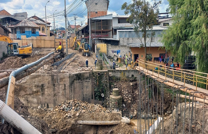 alcalde-pedro-palacios-recorrio-los-trabajos-del-puente-la-compania-ecuador221.com_.ec_ Alcalde Pedro Palacios recorrió los trabajos del puente La Compañía