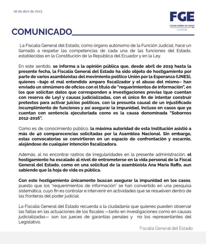 fiscalia-hostigamiento-689x840 Fiscalía denuncia hostigamiento de asambleístas de Unes