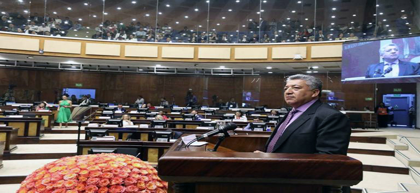 Eckenner-Recalde Henry Kronfle, Viviana Veloz y Eckenner Recalde, las nuevas autoridades de la Asamblea