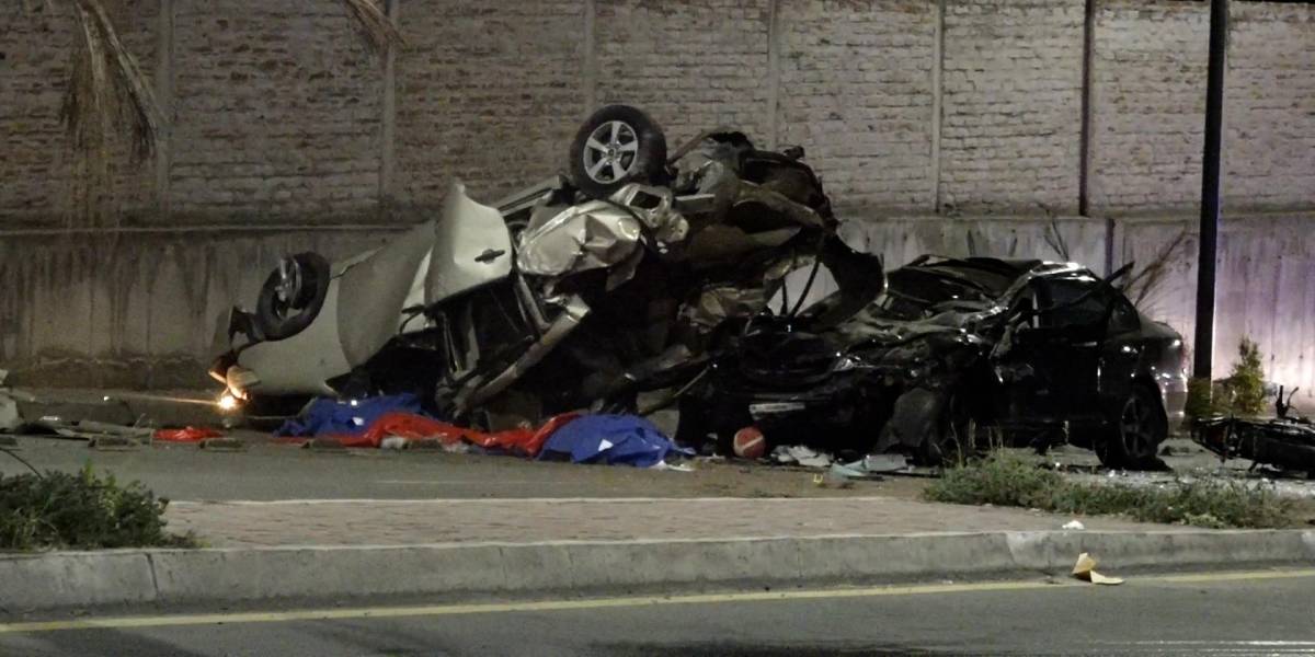 Un trágico accidente en Riobamba deja cinco muertos y dos heridos ...