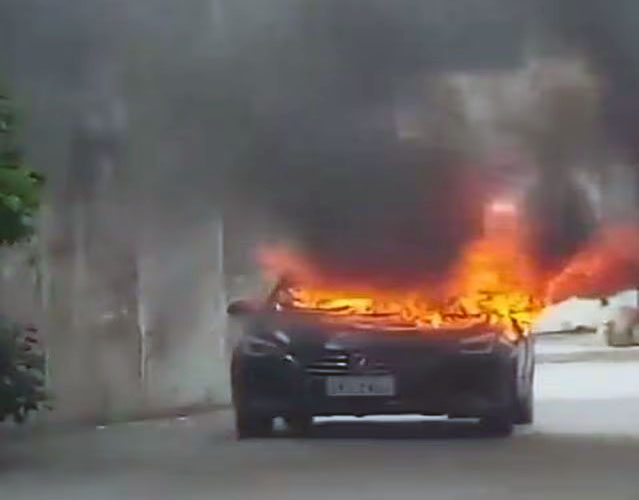 incendian-vehiculo Las mafias asesinan a fiscal César Suárez, quien dio guerra a la corrupción en Ecuador