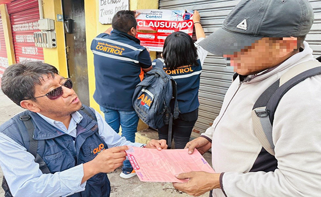 operativo de control antidrogas en Quito