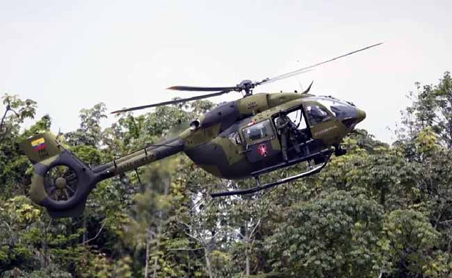 Se accideenta helicóptero del Ejército en Pastaza