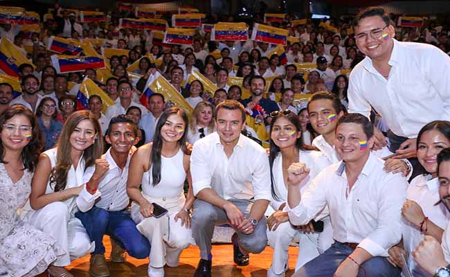 Encuentro con jóvenes
