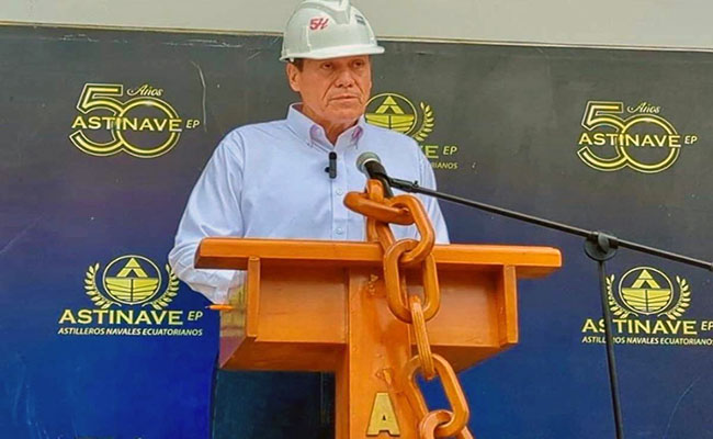 Dalton Proaño, gerente Astinave