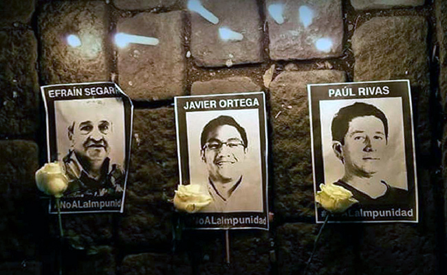 periodistas asesinados