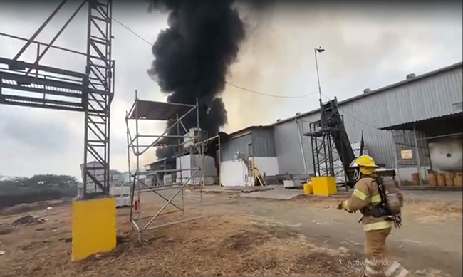 Incendio en Sabanilla