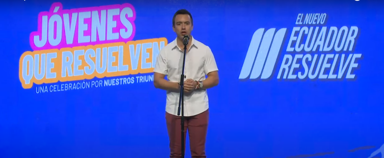 Daniel-Noboa-encabeza-el-evento-‘Jovenes-que-Resuelven Daniel Noboa encabeza el evento "Jóvenes que Resuelven"
