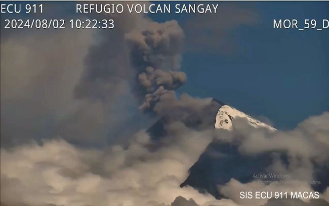 volcán Sangay