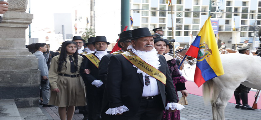 Riobamba-Dia-de-la-Republica Asamblea Nacional conmemoró el Día Nacional de la República