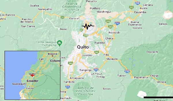 Temblor en Quito