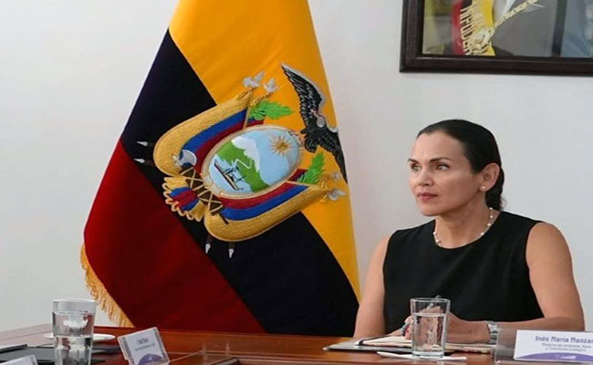 Inés Manzano preside el COE Nacional