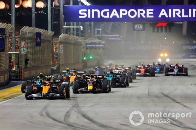 Lando Norris ganó GP de Singapur