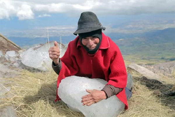 Falleció Baltazar Ushca, el último hielero del Chimborazo