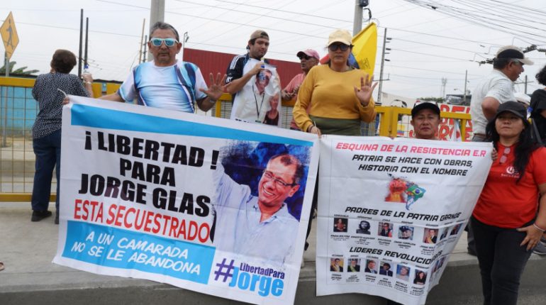 CIDH visita a Jorge Glas en la cárcel La Roca