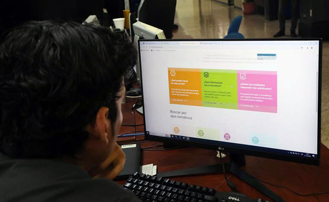 En un portal de transparencia, los ciudadnos pueden revisar información oficial
