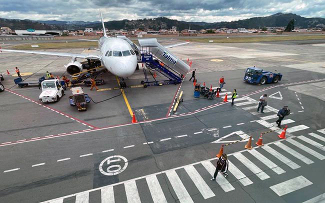 Aeropuerto de Cuenca cierra durante nueve fines de semana por mantenimiento