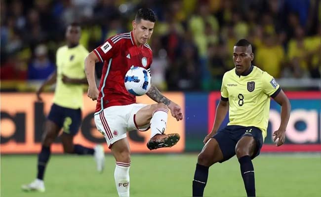 Ecuador y Colombia se enfrentan en Barranquilla por las eliminatorias