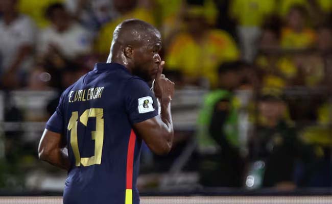 Ecuador y su hazaña en Barranquilla. Ganó con gol de Enner