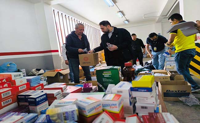 Farmasol prepara kits de medicina para brigadas que combaten incendios