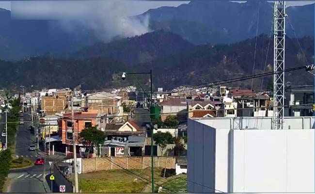 Ministerio de Salud atiende a los afectados por los incendios forestales en Loja