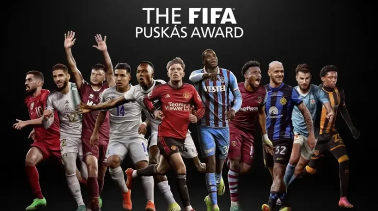 Once golazos compiten por el Premio Puskas 2024 de FIFA