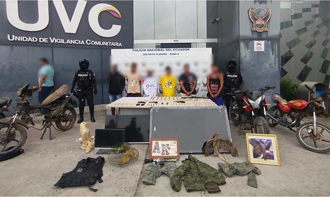 Policía Nacional ejecutó 40 allanamientos en Durán y Guayaquil