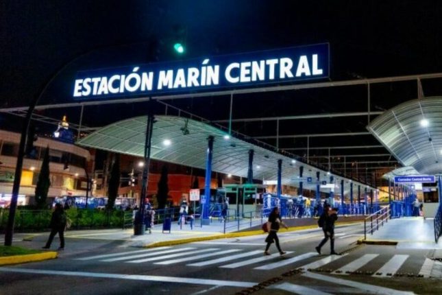 Ecovía cerrará estación Marín Central por repavimentación