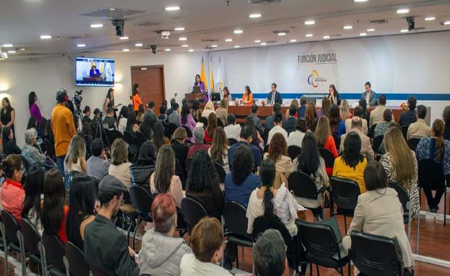 La Judicatura presentó boletín de datos en casos de violencia de género