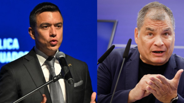 Noboa y Correa intensifican disputa en redes sociales