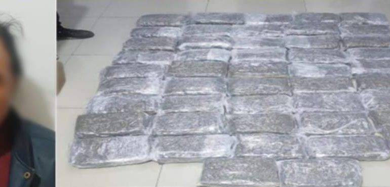 Capturan a "Viejo Medina" con 47 paquetes de marihuana en Loja