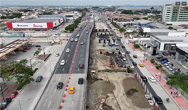 Cerrarán carril de Av. de las Américas por las noches, por trabajos en paso elevado