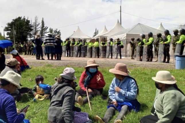Cuenca rechaza minería en Loma Larga y defiende el agua