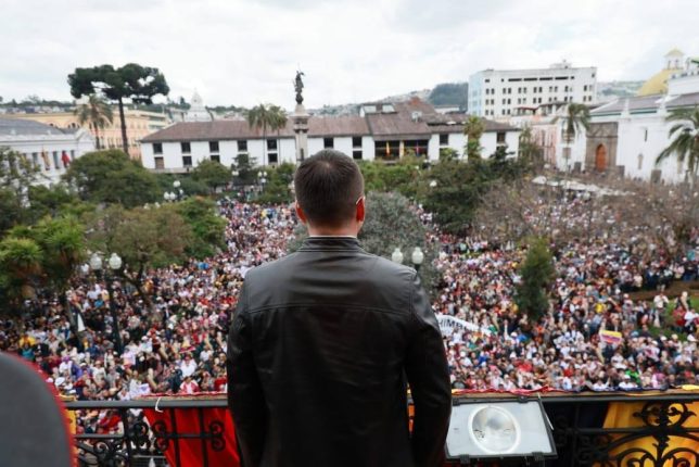 Elecciones 2025: Noboa llama a simpatizantes a estar "vigilantes" y pide apoyo