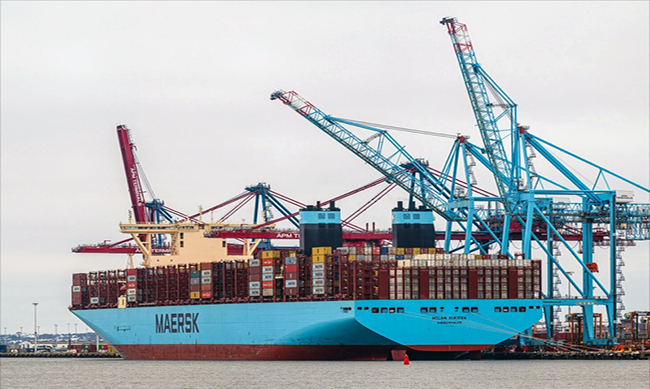 Maersk fue la línea naviera con los itinerarios más confiables en noviembre de 2024