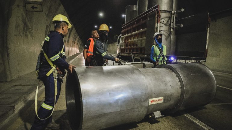 Mantenimiento nocturno cerrará túneles Santa Ana y El Carmen