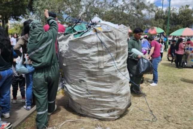 Nanegalito acoge el primer Reciclatón en Chocó Andino