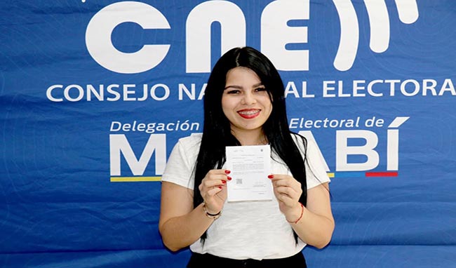 CNE Manabí habilita entrega de certificados de votación provisionales