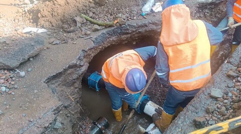 Epmaps moderniza tuberías y optimiza agua potable en Cumbayá