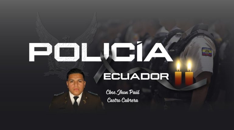 Policía muere en ataque de grupo criminal en Pasaje