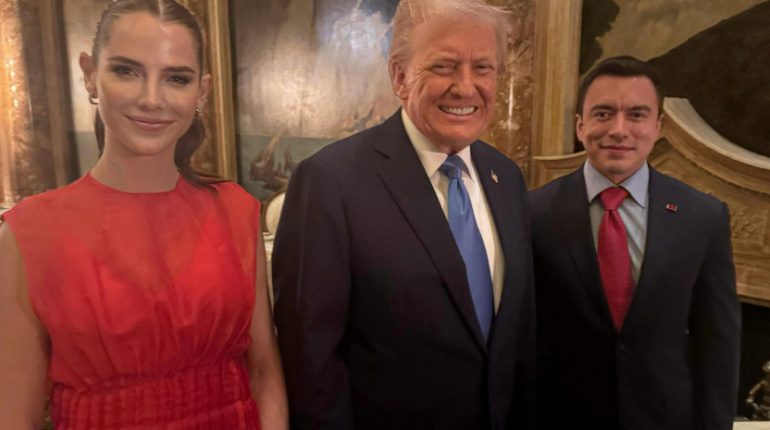 Apoyo de EE. UU. en seguridad, tema clave en cita Trump-Noboa