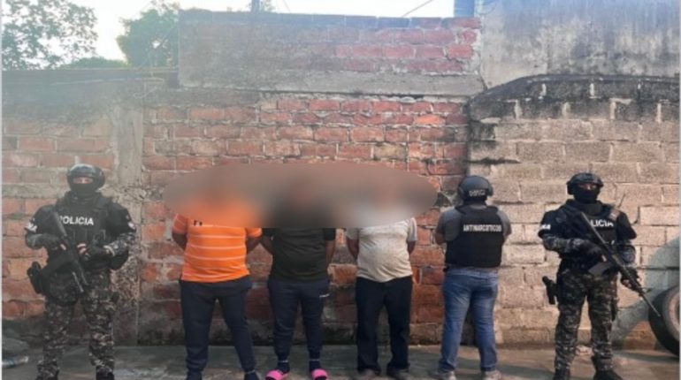 Policía captura a presunto líder de Los Lobos en Manabí