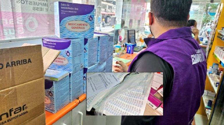 Arcsa desmantela centro de adulteración de medicinas en Guayaquil