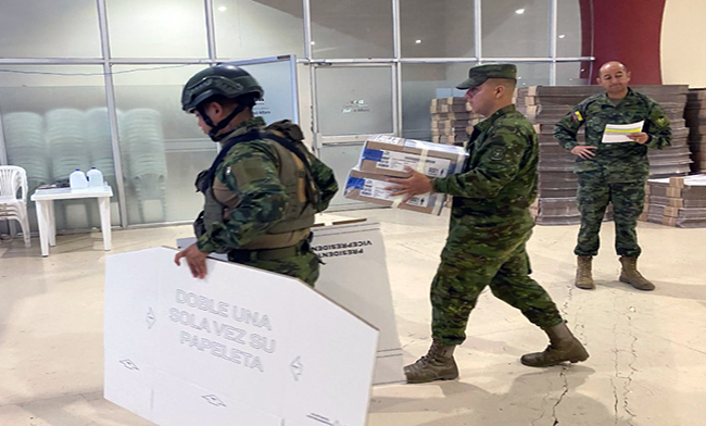 CNE desmiente sobre posible falsificación en las papeletas de votación